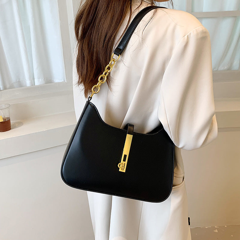 Allia Vegan Leather Shoulder Bag
