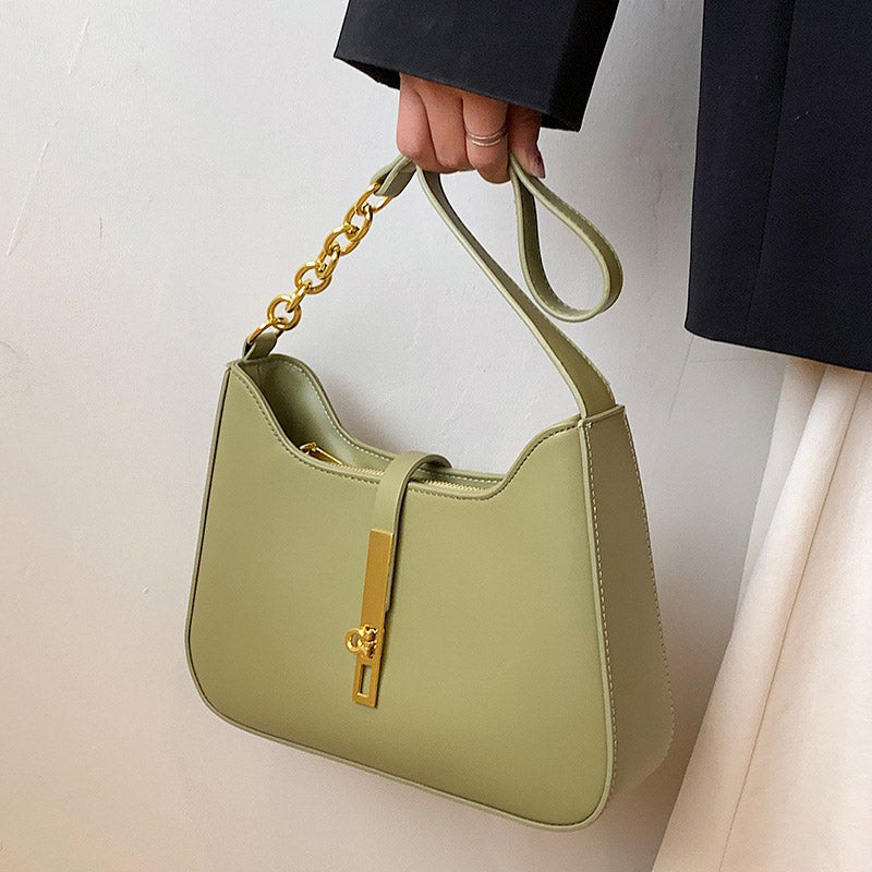 Allia Vegan Leather Shoulder Bag