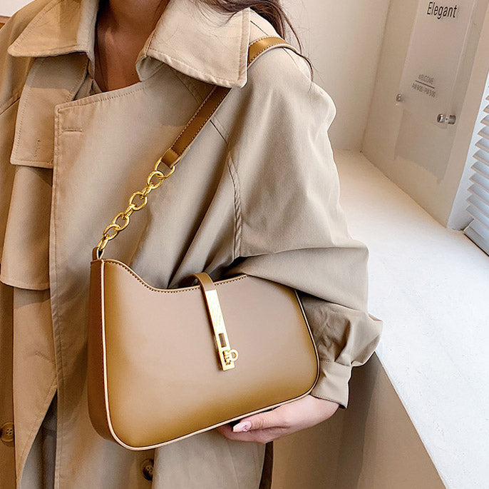 Allia Vegan Leather Shoulder Bag