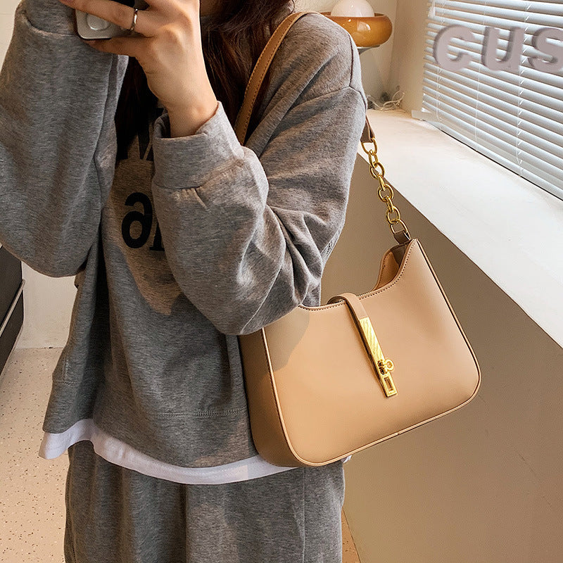 Allia Vegan Leather Shoulder Bag
