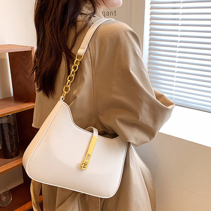 Allia Vegan Leather Shoulder Bag