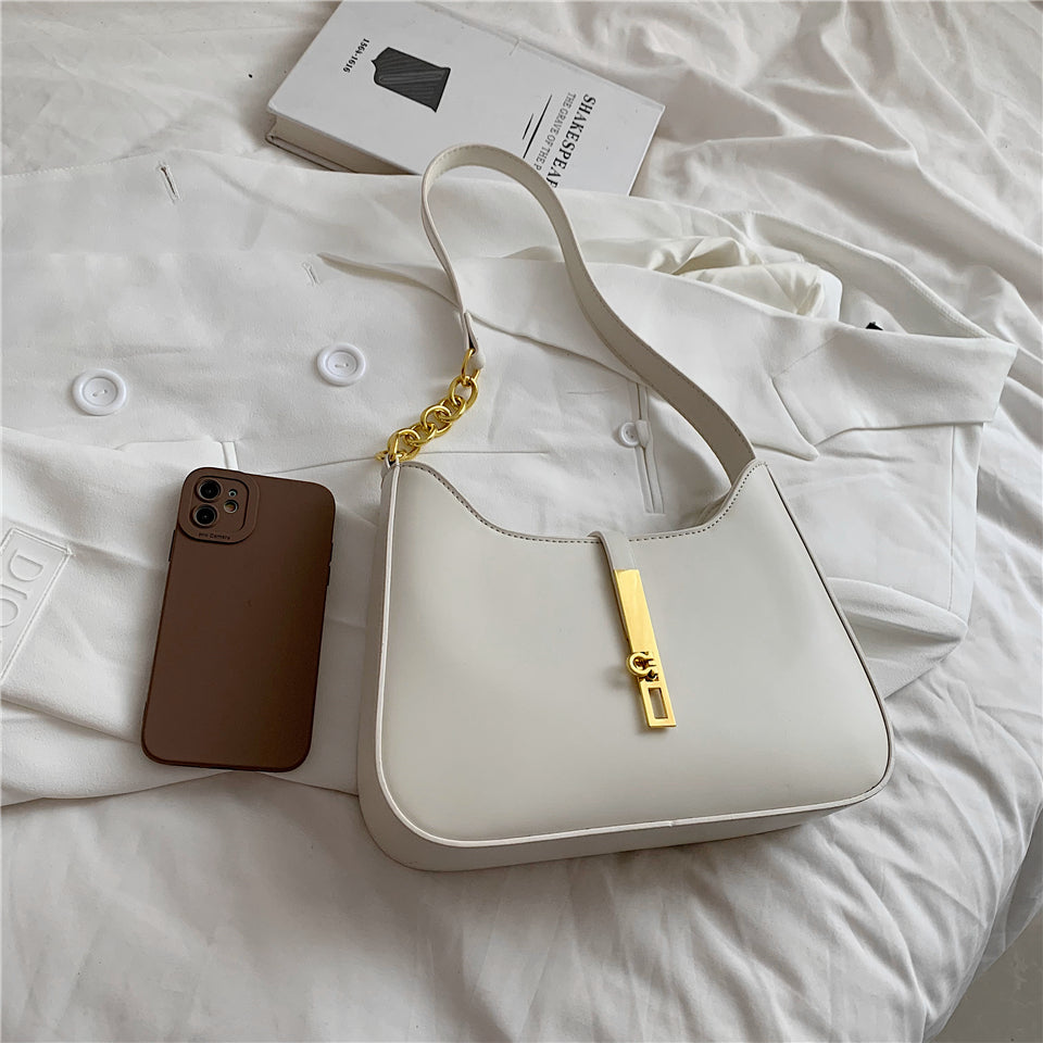 Allia Vegan Leather Shoulder Bag