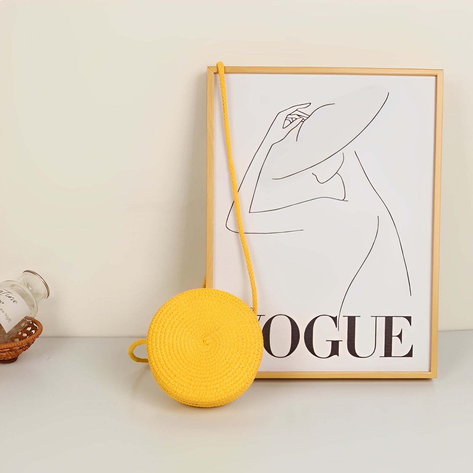 Cécile Vegan Leather Crossbody Bag