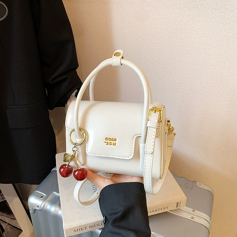 Cerise Cherry Charm Mini Handbag