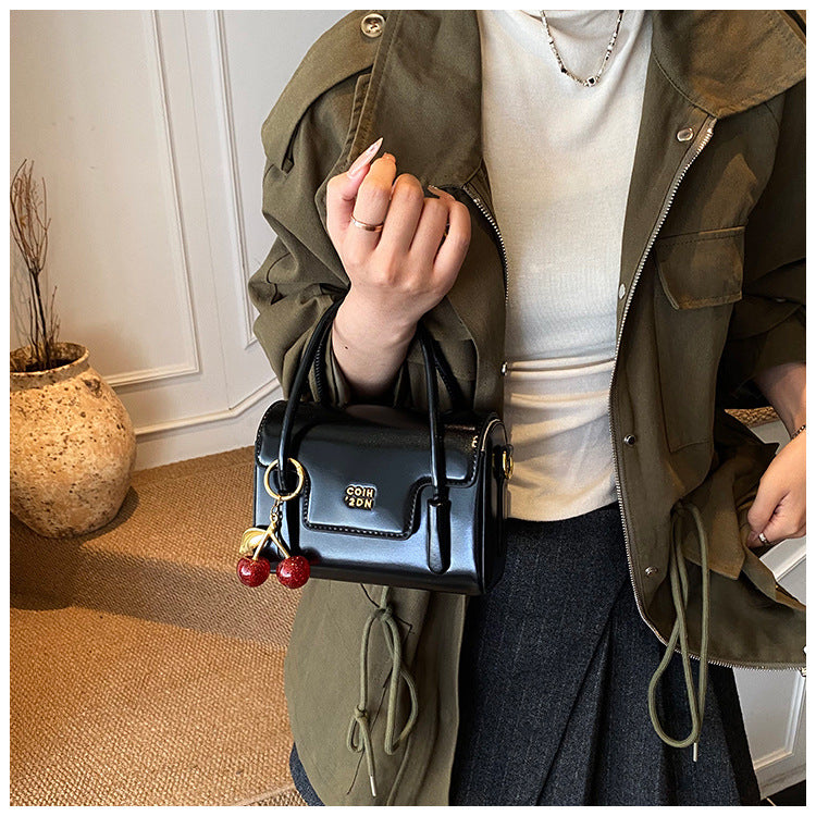 Cerise Cherry Charm Mini Handbag