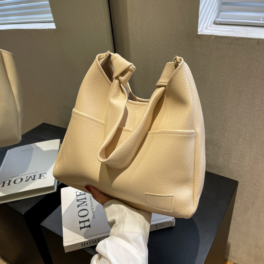Nava Vegan Leather Hobo Bag