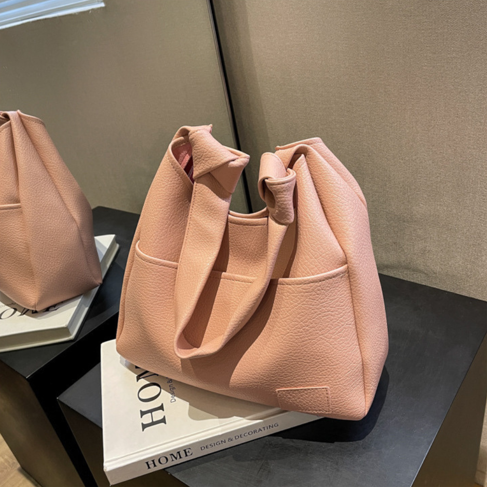 Nava Vegan Leather Hobo Bag