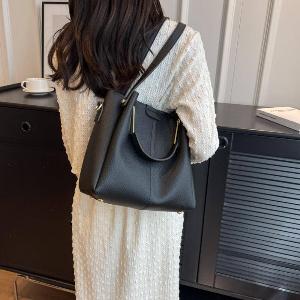Elyna Vegan Leather Shoulder Bag