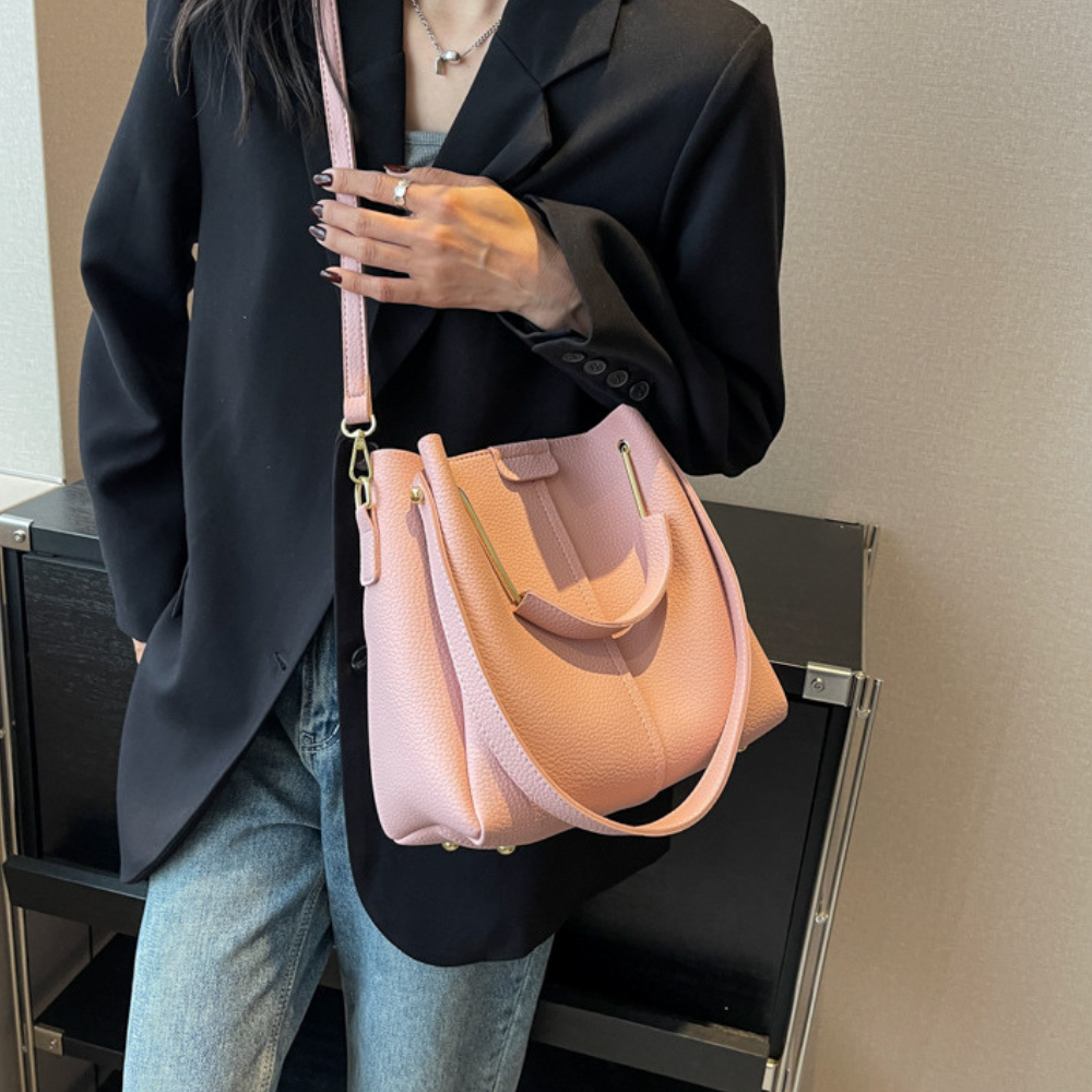 Elyna Vegan Leather Shoulder Bag