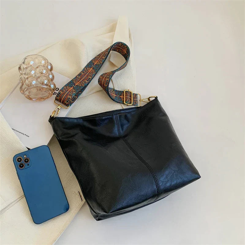 Castille Vegan Leather Crossbody Bag