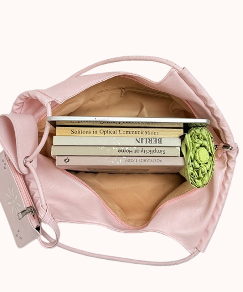 Bravelle Lace-Up Shoulder Bag