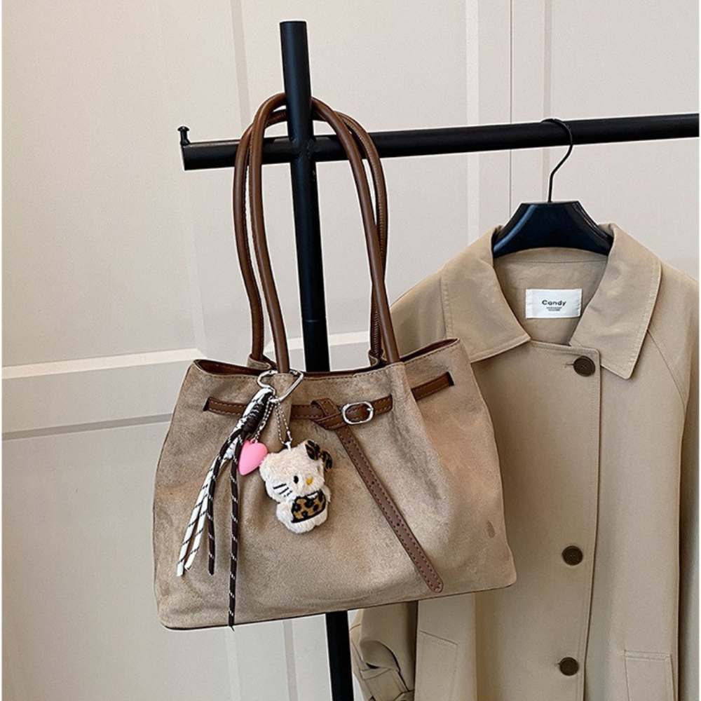 Corviane Drawstring Shoulder Bag