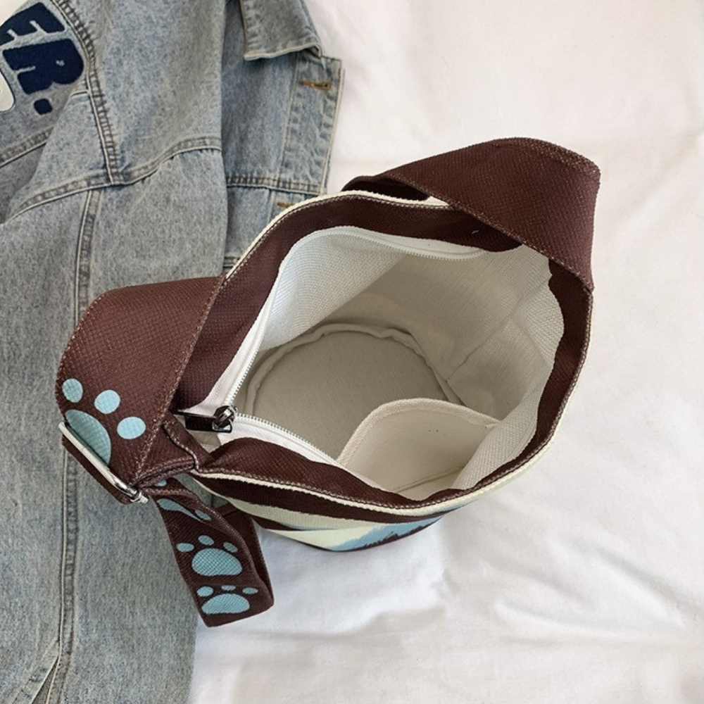 Kerina Printed Bucket Bag