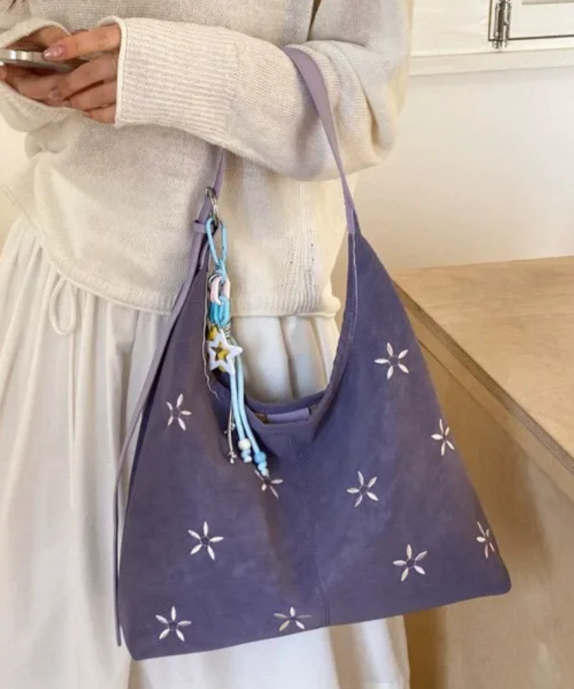 Violette Floral Bucket Bag