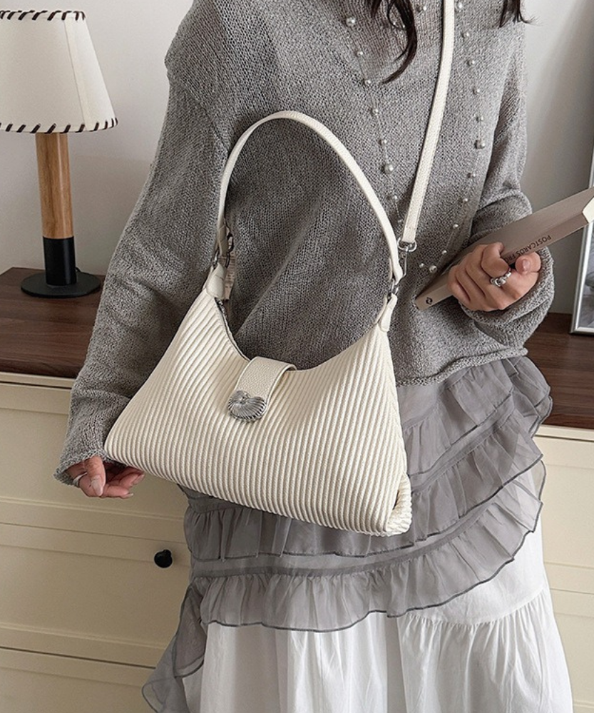 Vanthea Pleated Shoulder Bag
