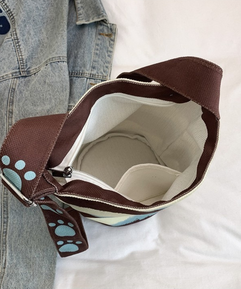 Kerina Printed Bucket Bag