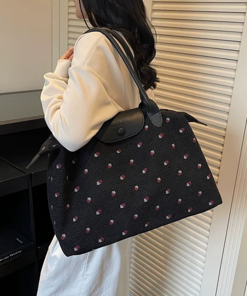 Fraiselle Strawberry Tote Bag