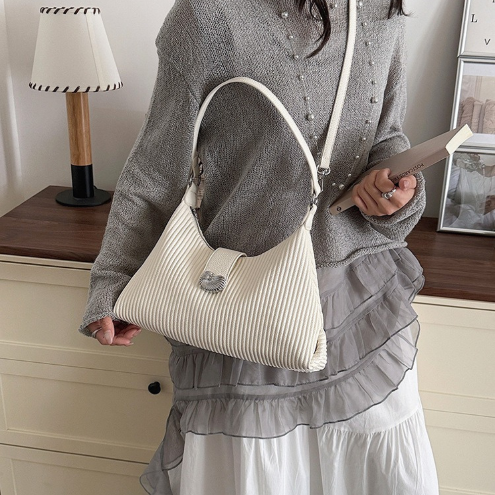 Vanthea Pleated Shoulder Bag