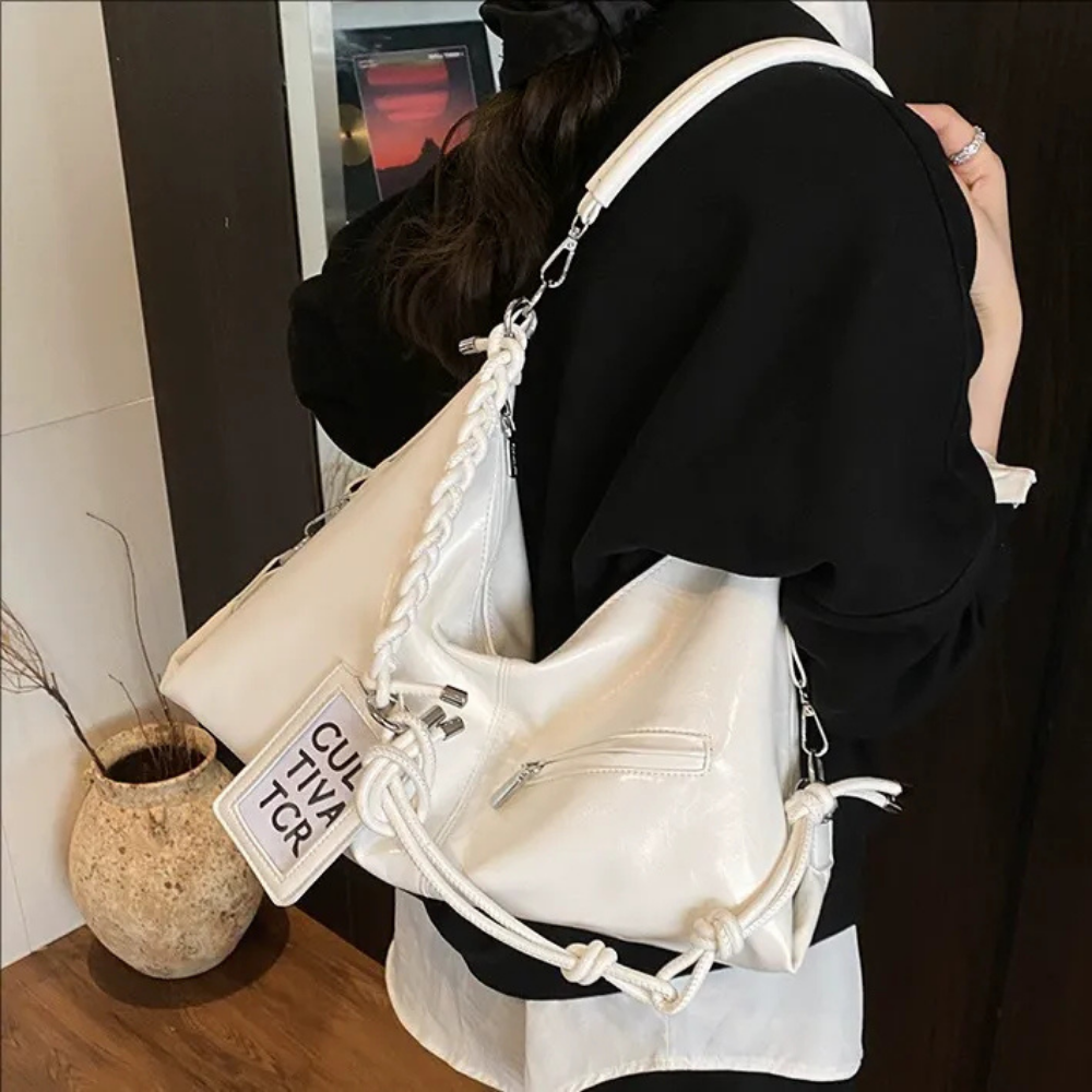 Viresta Knotted Shoulder Bag