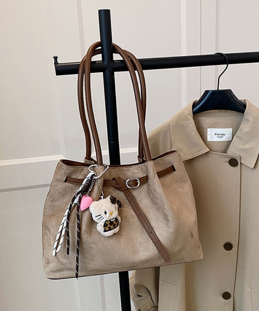 Corviane Drawstring Shoulder Bag