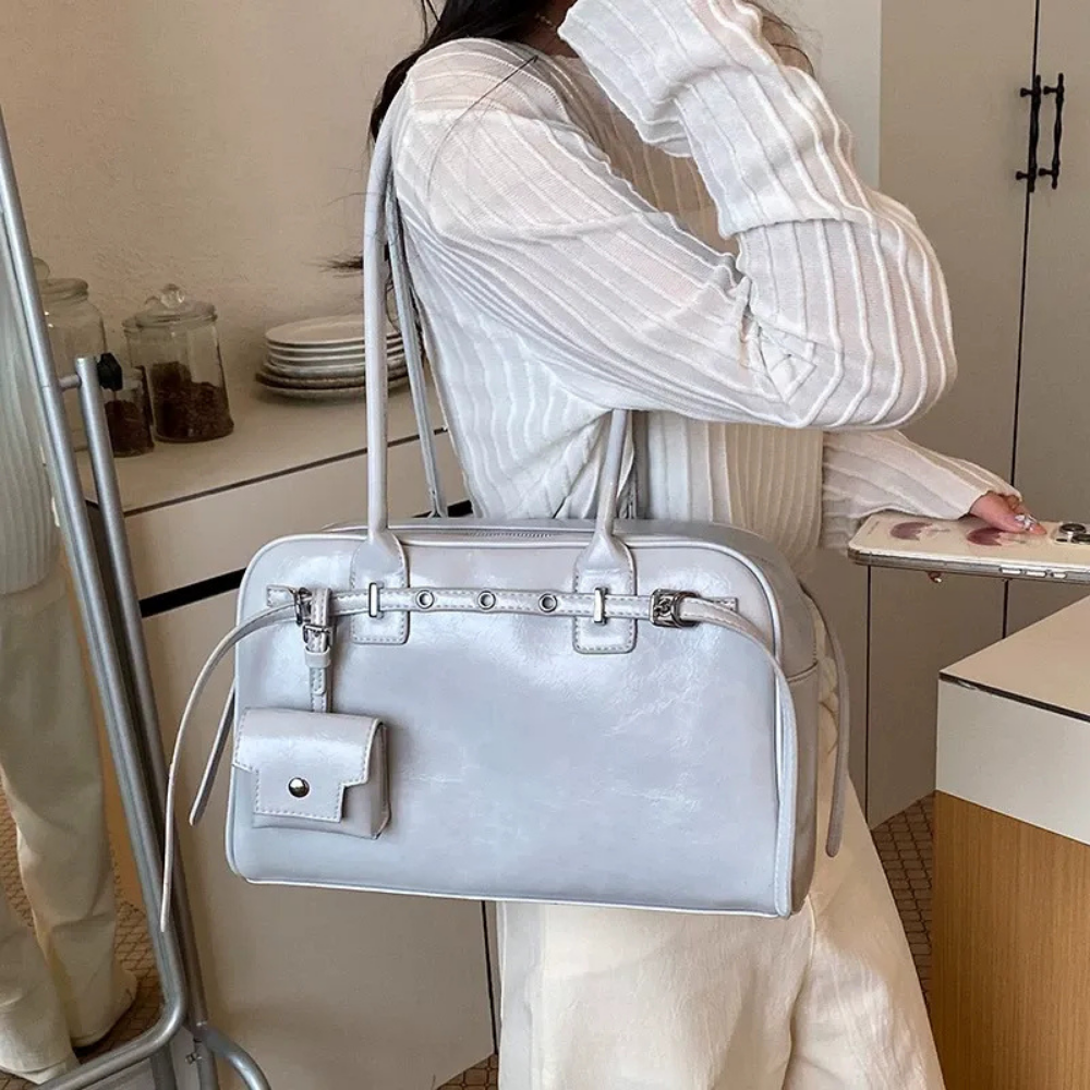 Cintara Belted Shoulder Bag