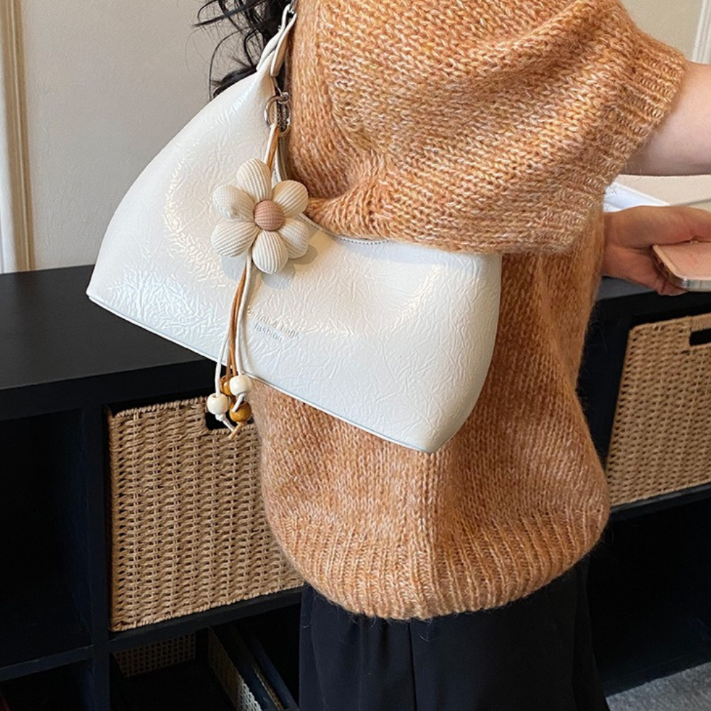 Dymira Flower Shoulder Bag