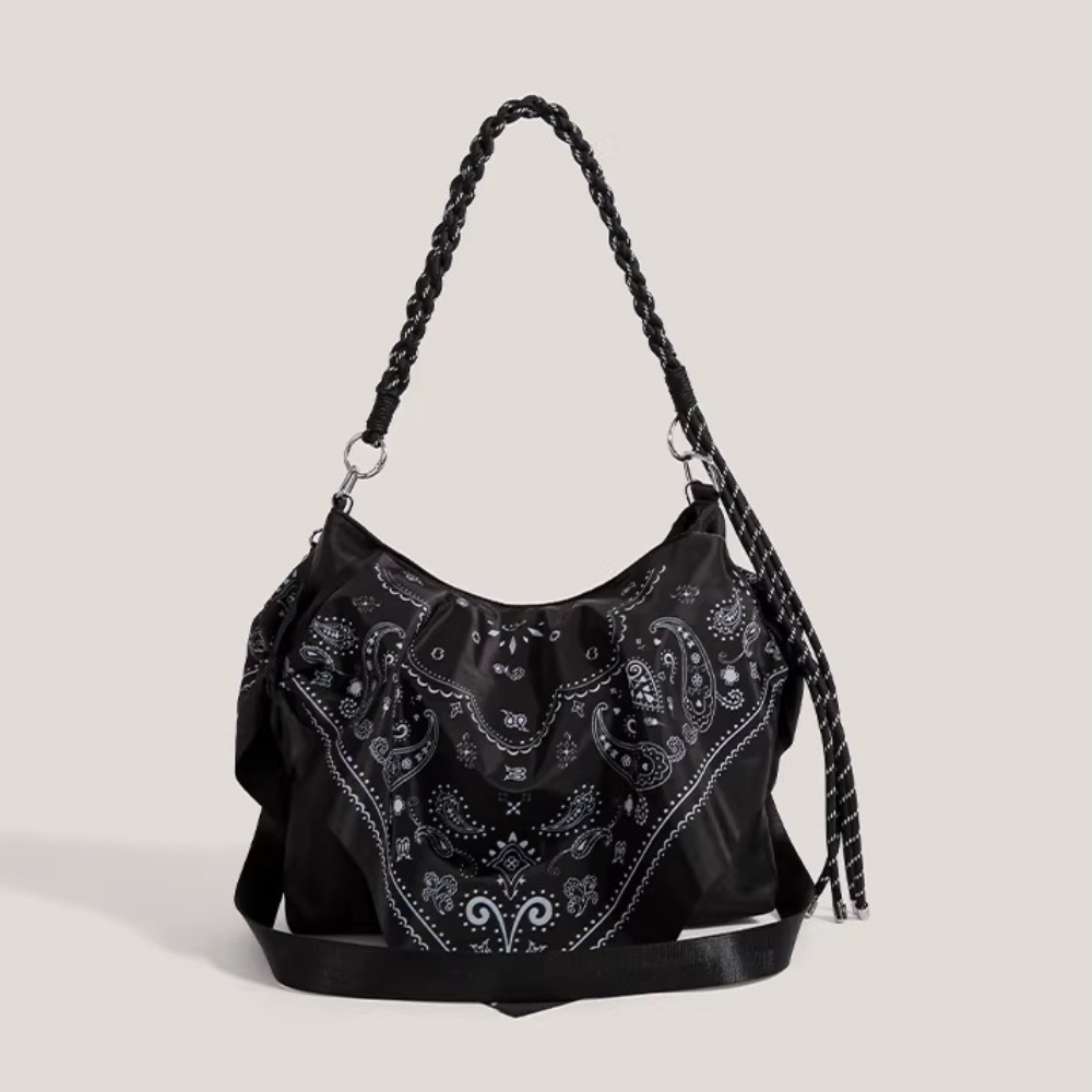 Noctelle Bandana Print Shoulder Bag