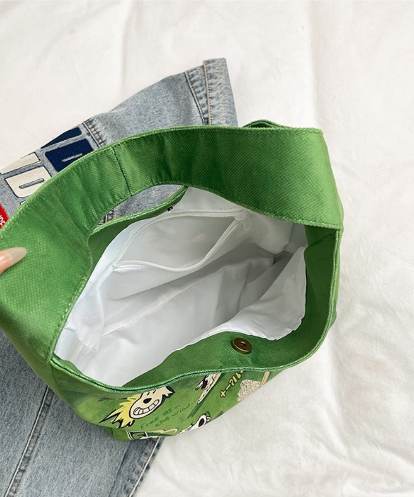 Canella Dog Print Shoulder Bag