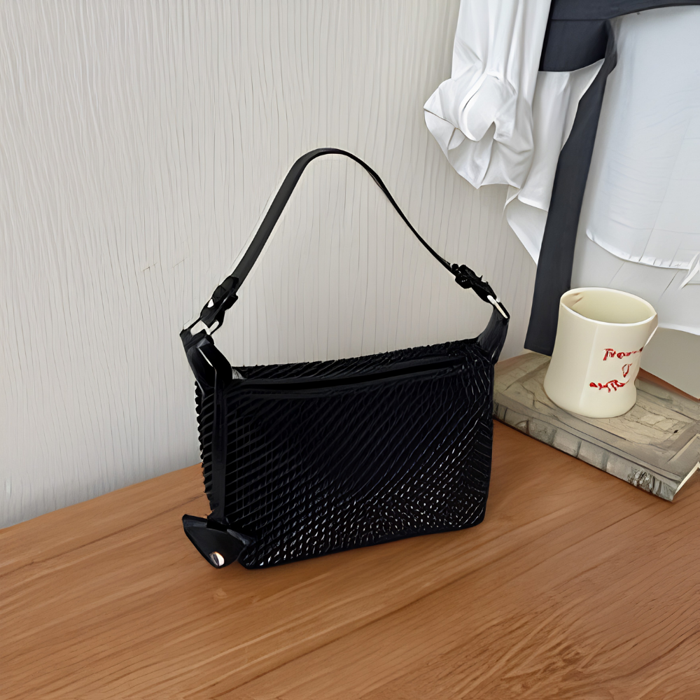 Tissara Woven Shoulder Bag