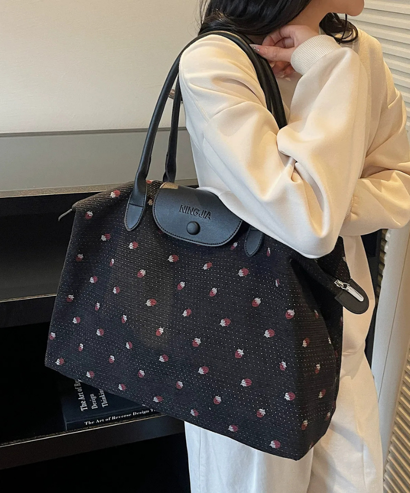 Fraiselle Strawberry Tote Bag