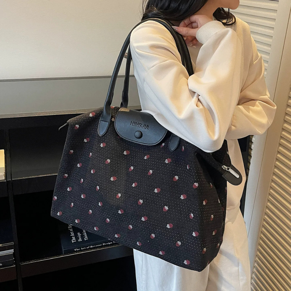 Fraiselle Strawberry Tote Bag