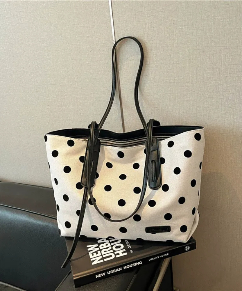 Pavetta Polka Dot Tote Bag