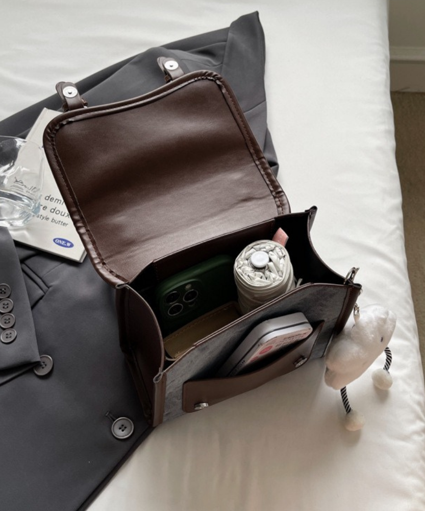 Nyvra Compact Flap Shoulder Bag