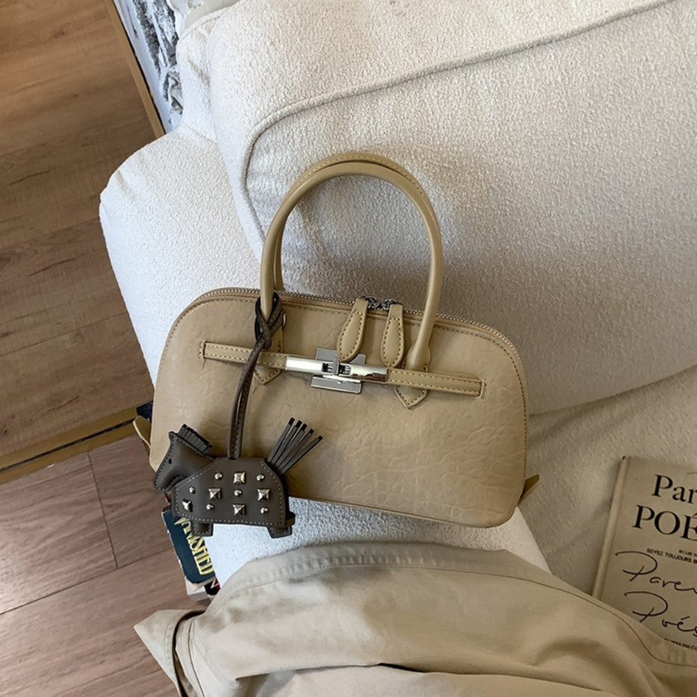 Bertille Lock Detail Mini Handbag
