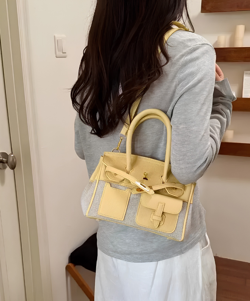 Ambrisa Pocket Satchel Bag