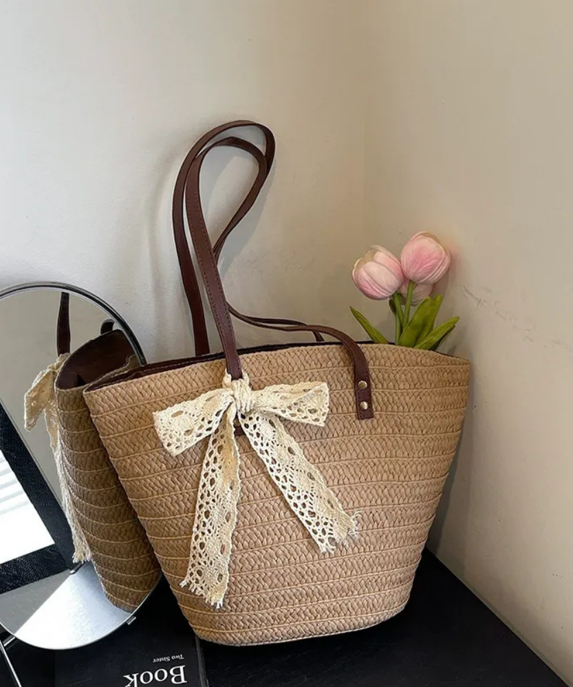 Quintilla Woven Shore Tote Bag