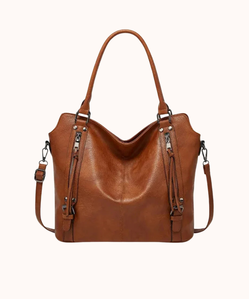 Théodora Vegan Leather Crossbody Bag