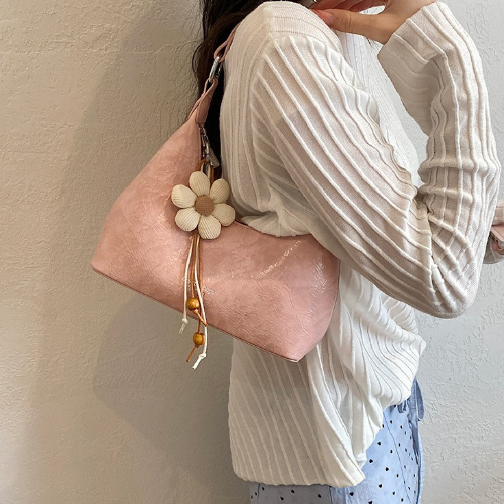 Dymira Flower Shoulder Bag
