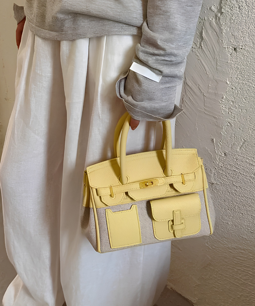 Ambrisa Pocket Satchel Bag