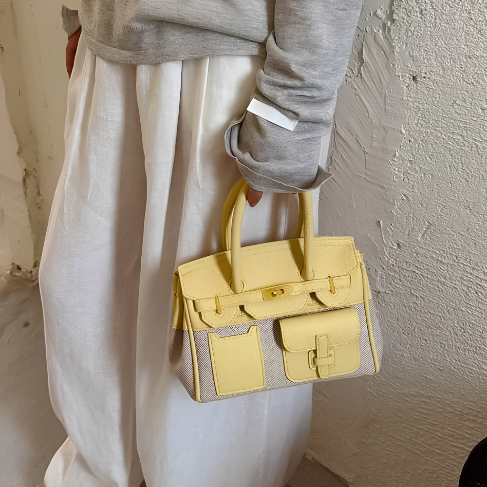 Ambrisa Pocket Satchel Bag