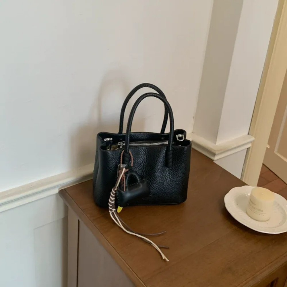 Dolciana Heart Charm Bucket Bag