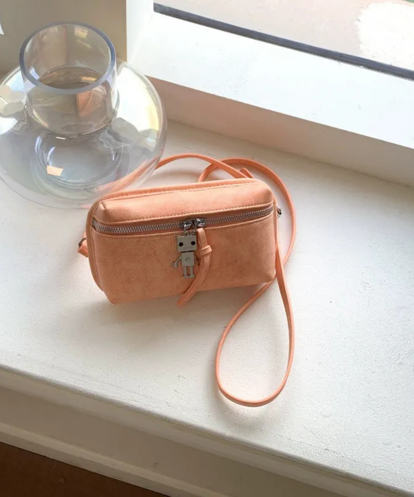Tinnia Robot Charm Crossbody Bag