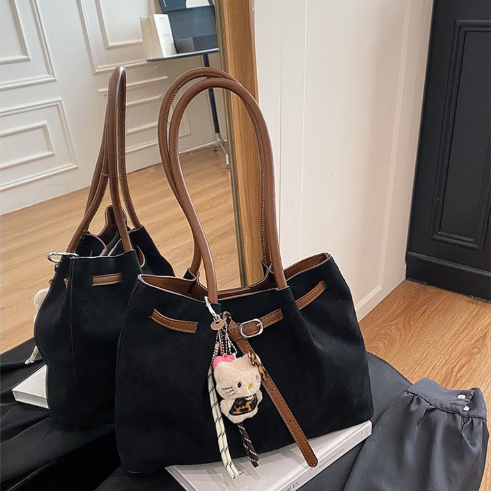 Corviane Drawstring Shoulder Bag