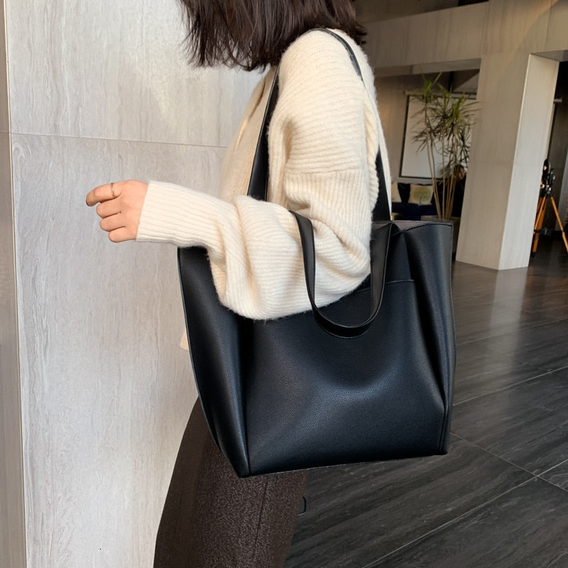 Galya Vegan Leather Tote Bag
