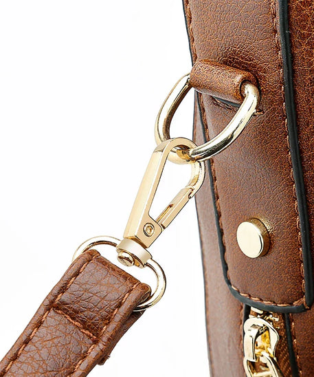 Amaya Vegan Leather Crossbody Bag