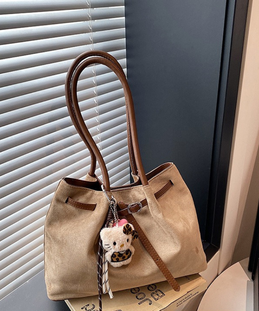 Corviane Drawstring Shoulder Bag
