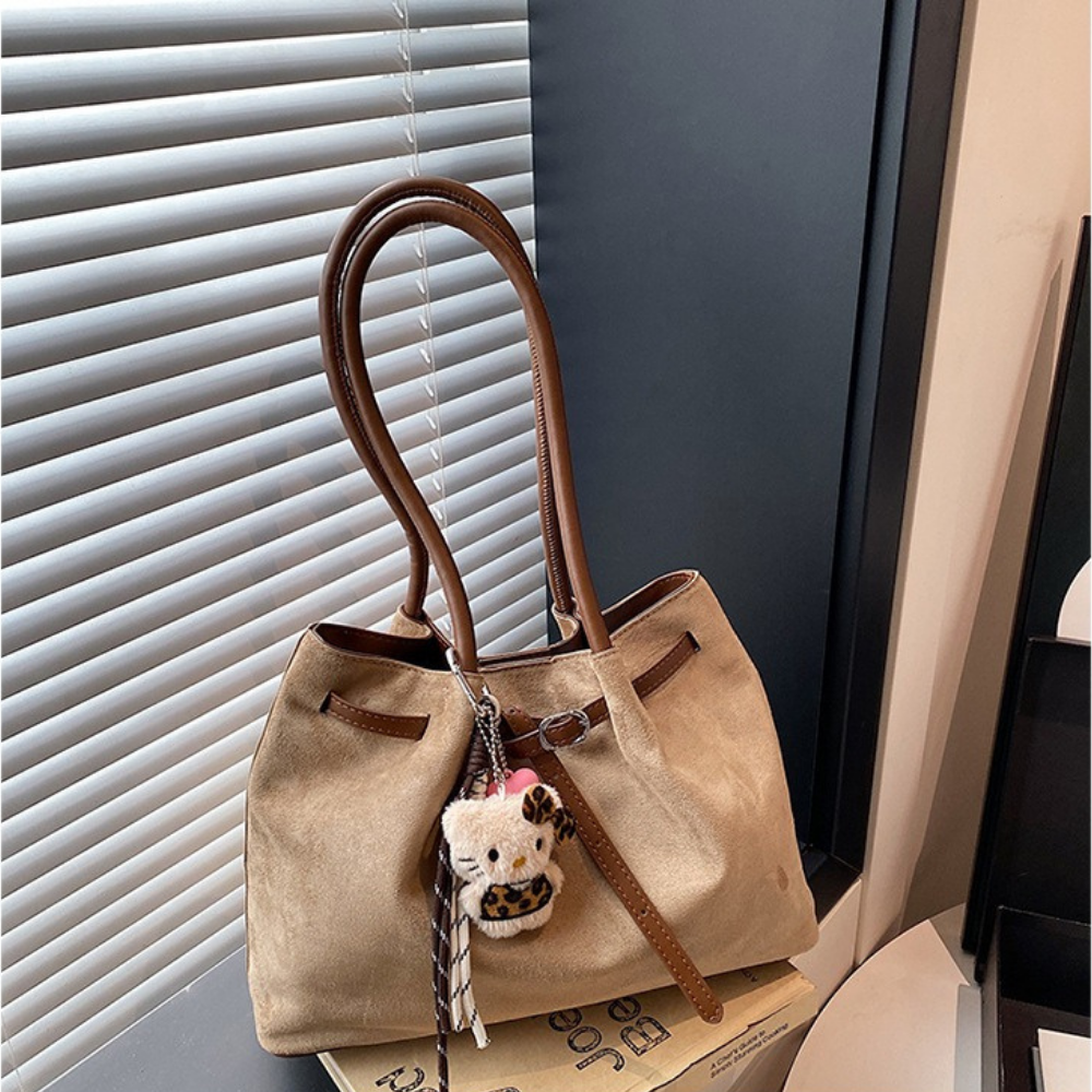 Corviane Drawstring Shoulder Bag