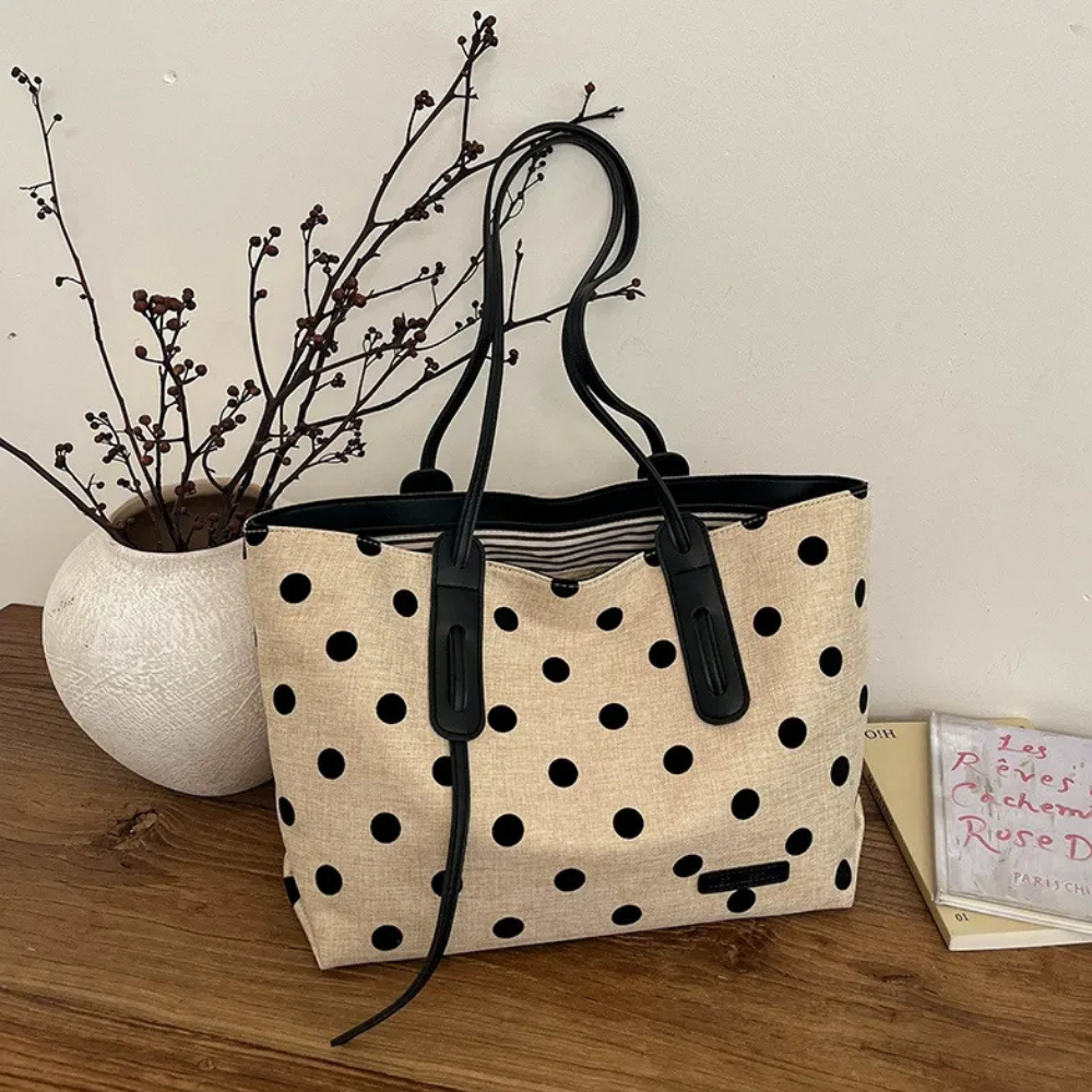 Pavetta Polka Dot Tote Bag