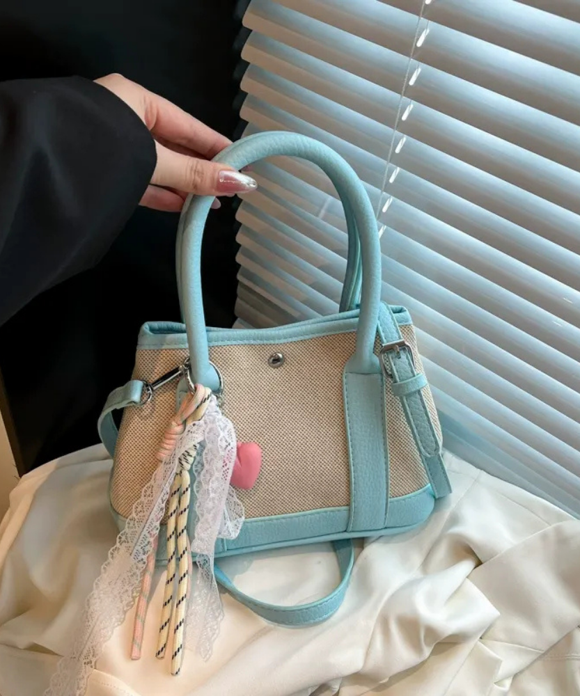 Liorvane Lace Charm Mini Handbag
