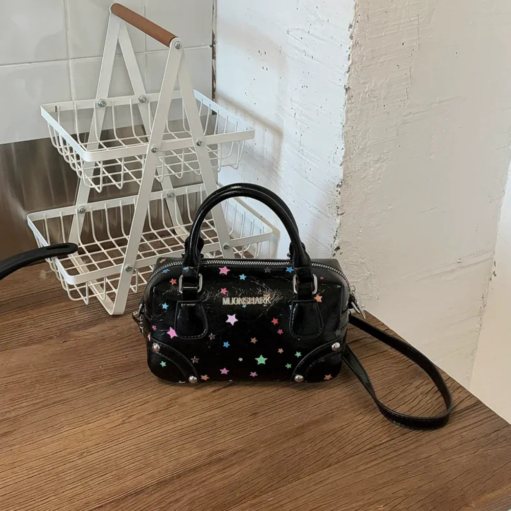 Sidera Star Print Mini Handbag